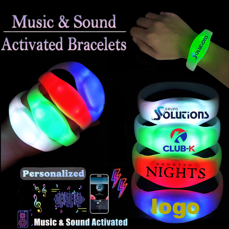 Decor Lighting Hours - Bracelets lumineux personnalisables activés par la