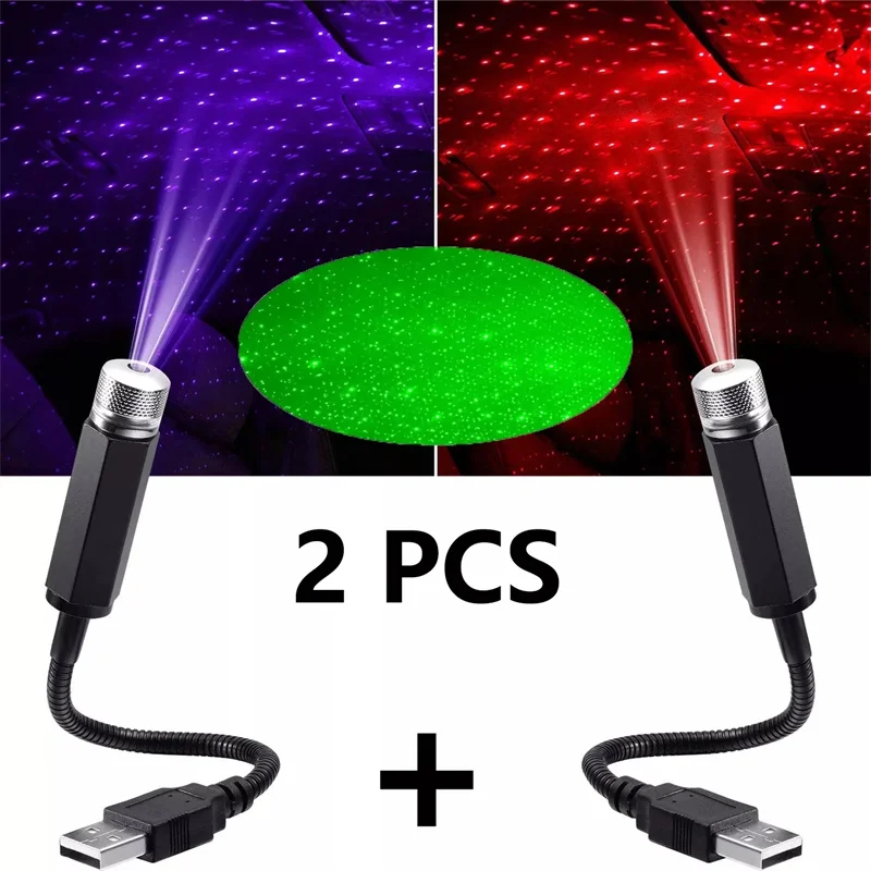 Star Projector Night - Mini projecteur de veilleuse LED pour