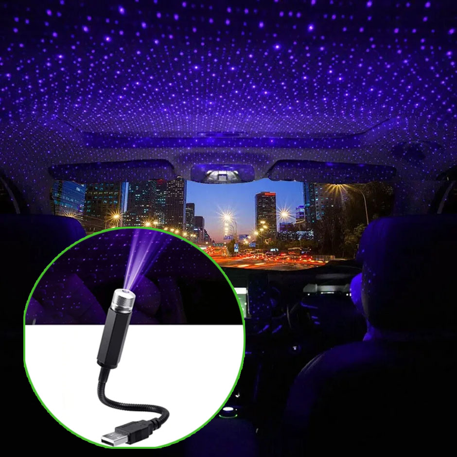 Star Projector Night - Mini projecteur LED ciel étoilé pour