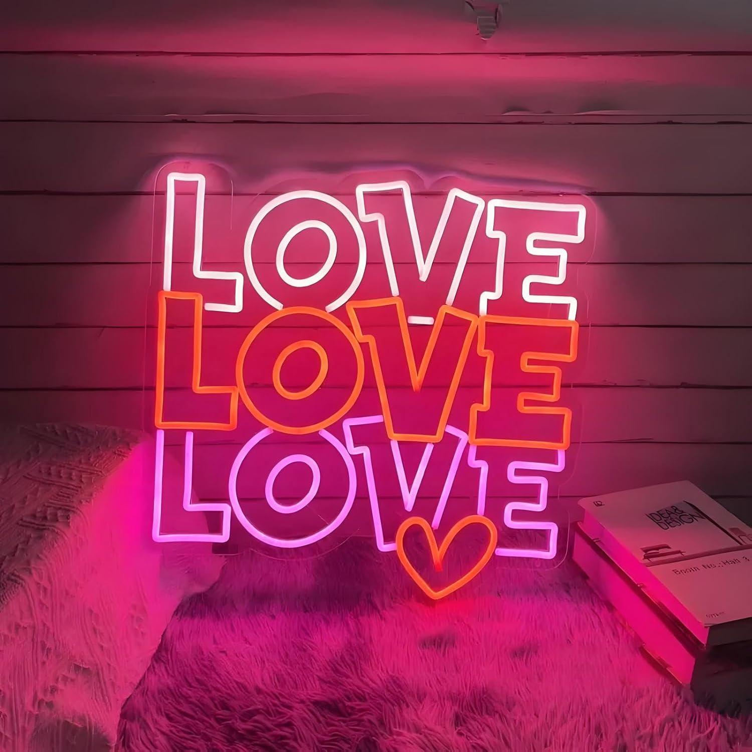 Lighting Decoration For Wedding - Enseigne néon « Love » à