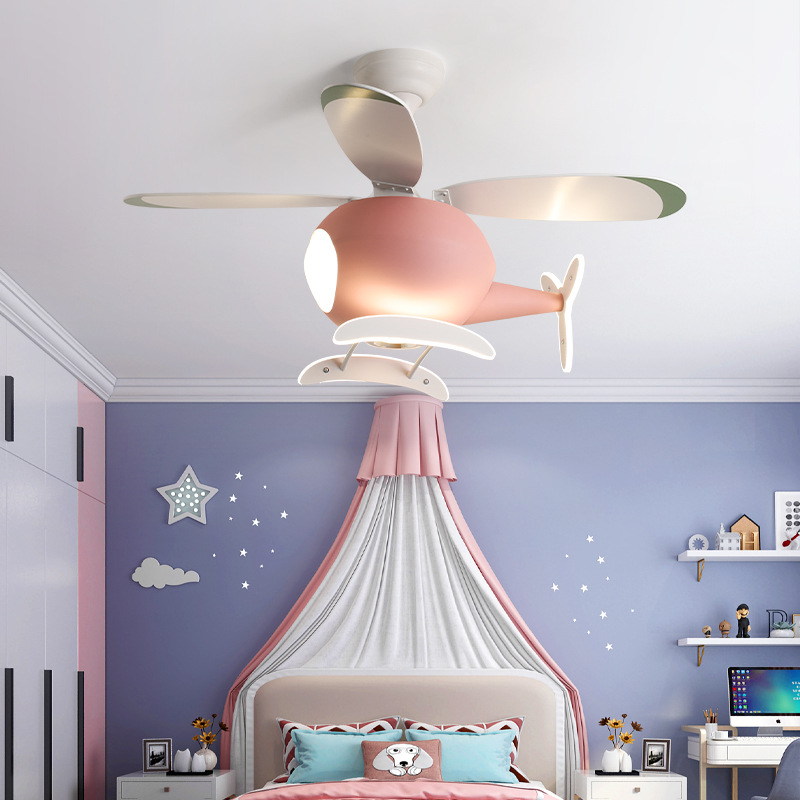 Lighting Decorative - Ventilateur de plafond LED moderne et