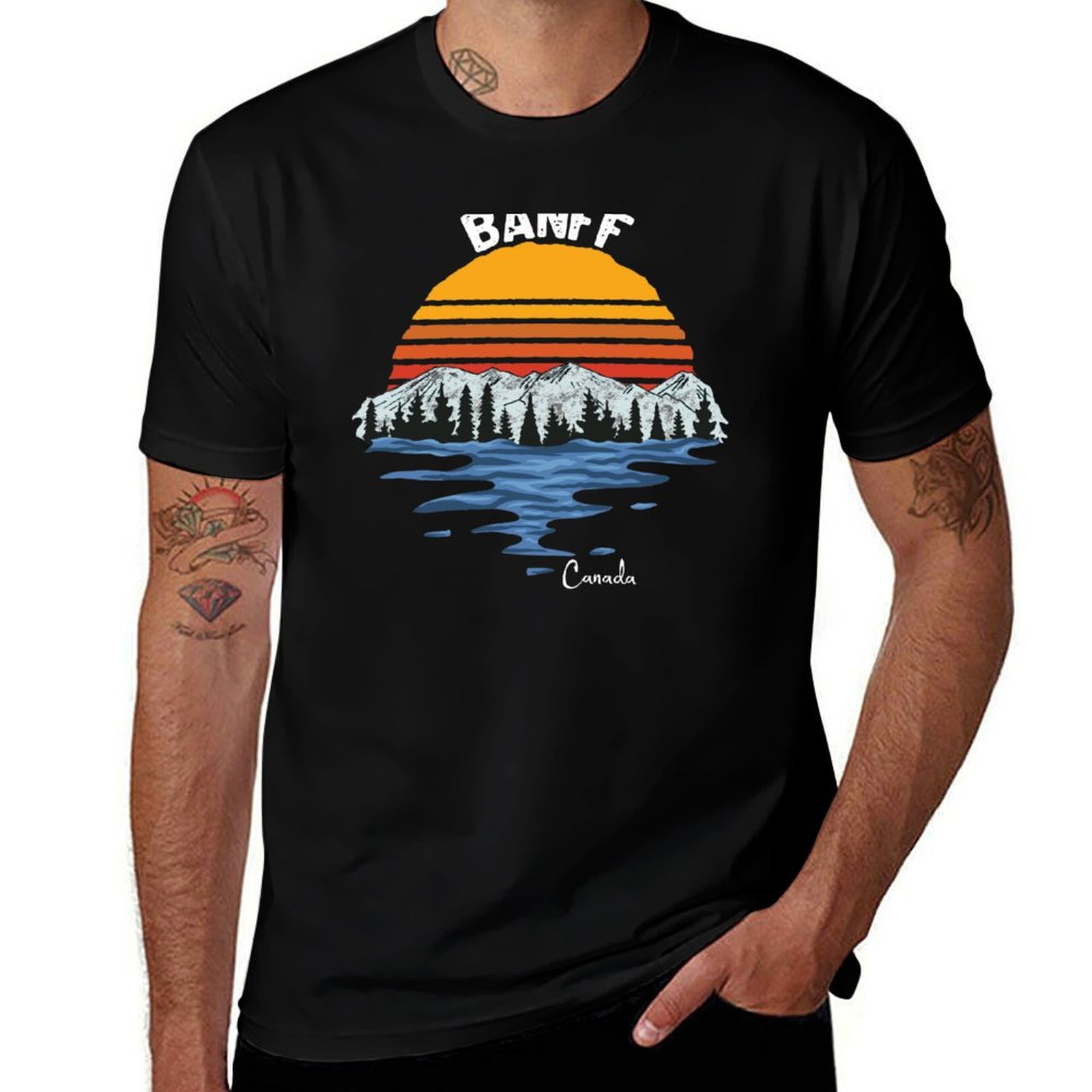 Alberta Lighting & Decor Reviews - T-shirt du parc national de Banff,