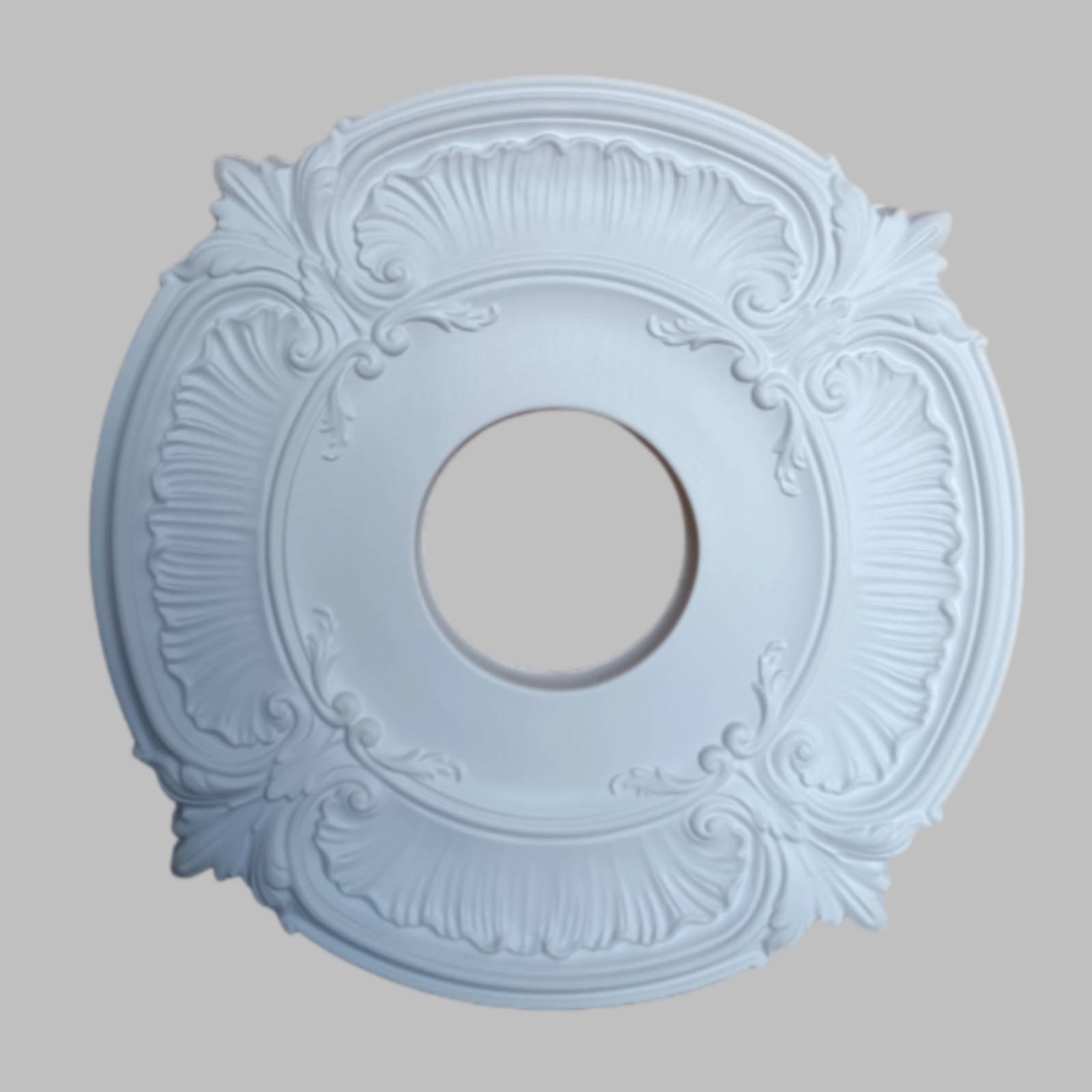 Lighting Decorative - Médaillon de plafond rond en PU,
