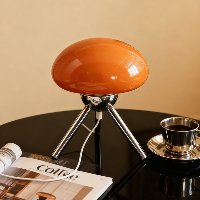 Lighting Decoration In Bedroom - Lampe de table en verre style