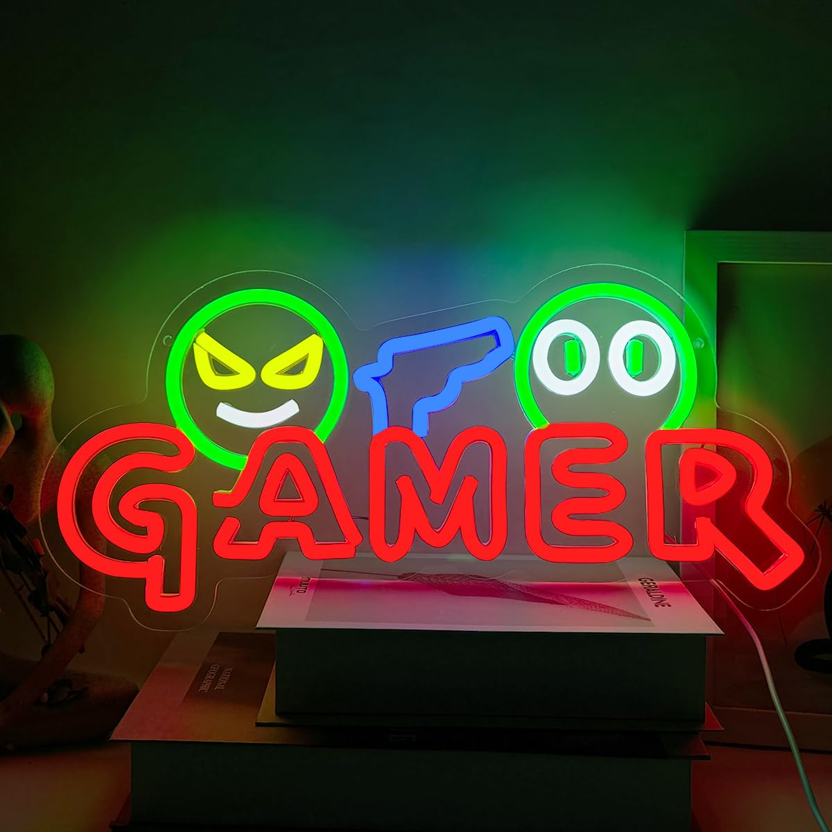 Enseigne néon LED Gamer, Lampe - Lighting Decoration For Wedding avis et prix