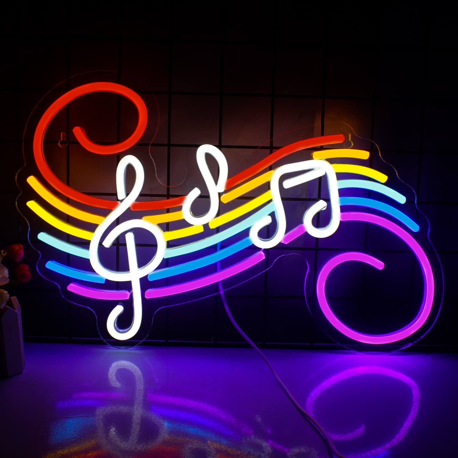 Enseigne néon notes de musique - Lighting Decoration For Wedding avis et prix