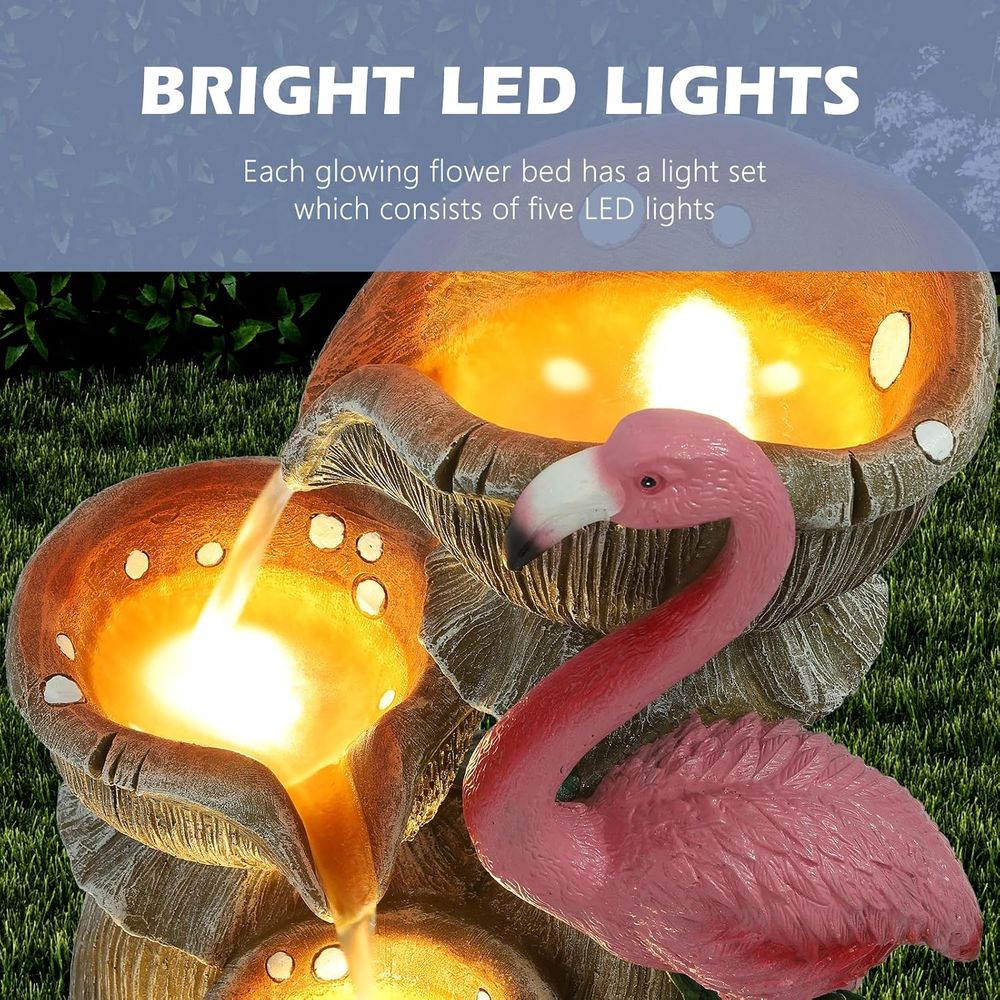 Cascade de jardin à 5 niveaux  - Lighting Decoration Stand avis et prix
