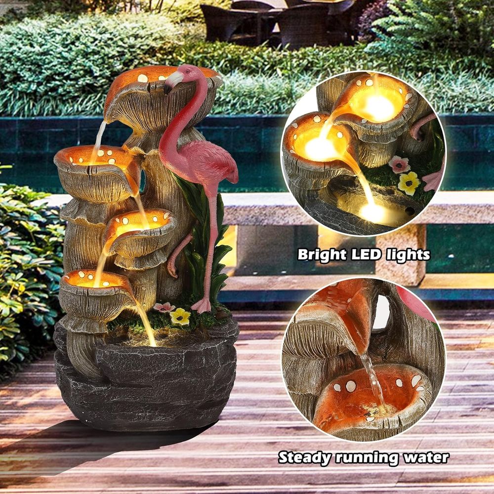 Cascade de jardin à 5 niveaux  - Lighting Decoration Stand avis et prix