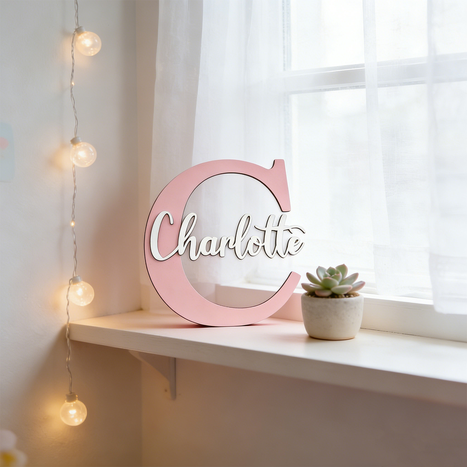1 plaque personnalisée en bois - Lighting Decoration For Wedding avis et prix