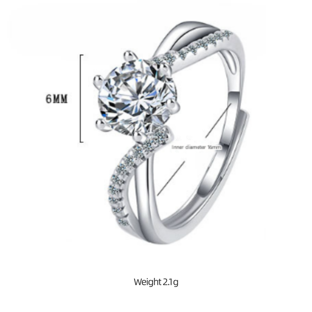 Bague de luxe légère en argent - Lighting By Queen avis et prix