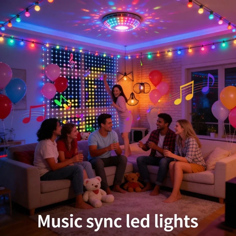 Rideaux lumineux LED contrôlés - Fairy Light Curtain avis et prix