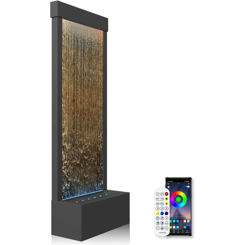 EXW – fontaine cascade d'intér - Lighting Decoration Stand avis et prix