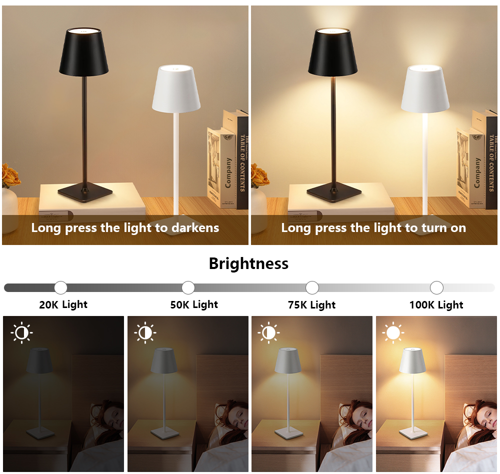 Lampe de bureau LED rechargeab - Lighting Decoration In Bedroom avis et prix